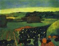 Pajares en Bretaña Postimpresionismo Primitivismo Paisajes de Paul Gauguin
